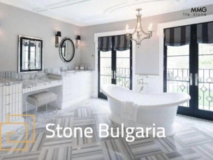 Equator White Cilalı Mermer 