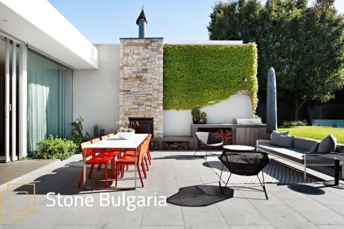 Bluestone Kumlamalı Mermer 