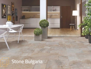 Mina Rustik Antik Fırçalı Kenarı Kırık Traverten Pattern Set MEK08