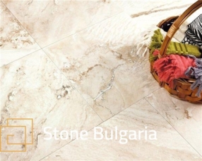 Picasso Ivory Dolgulu Honlu Traverten Yer Döşemesi-30,5x61x1,2cm