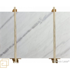 Bianco Lasa White Cilalı Mermer Plaka